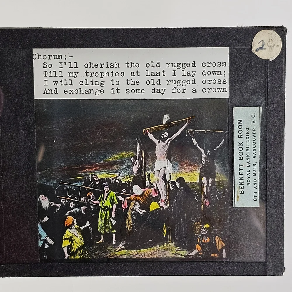 Antique Magic Lantern Slides Lot of 8 Religious Biblical Christian Jesus - Picture 5 of 11